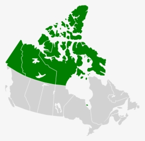 Map Of Canada Black, HD Png Download, Free Download