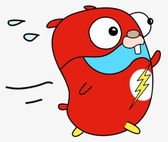 Fast Gopher Golang, HD Png Download, Free Download