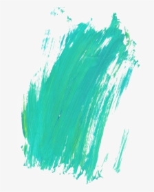 #blue #green #stroke #ink #stain #paint #freetoedit - Brush Stroke Painting Png, Transparent Png, Free Download