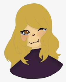 My Own Drawn Emote For Texting - Cartoon, HD Png Download, Free Download