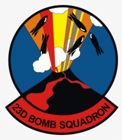 23d Bomb Squadron - 23rd Bomb Squadron Patch, HD Png Download, Free Download