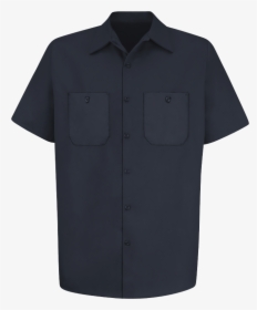Men"s Short Sleeve Wrinkle-resistant Cotton Work shirt - Active Shirt, HD Png Download, Free Download