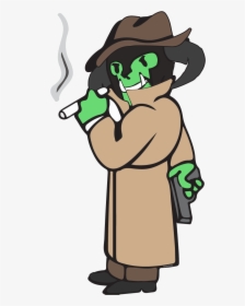 Mysterious Stranger Fallout Gif, HD Png Download, Free Download