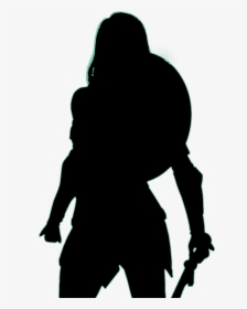 Injustice 2 Wonder Woman Silhouette Catwoman Injustice - Wonder Woman Silhouette Png, Transparent Png, Free Download