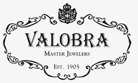 Valobra Master Jewelers Black Vector - Valobra Jewelry, HD Png Download, Free Download