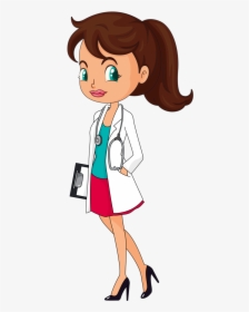 Soq2 6k0y 150121 Clip Art, Cards And Scrapbooking - Doctor Girl Clipart, HD Png Download, Free Download