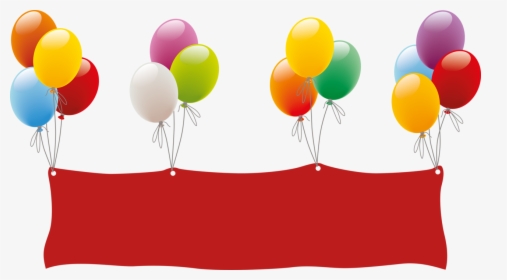 Clip Art Balloon Transprent Png Free - Balões De Aniversário Em Png, Transparent Png, Free Download