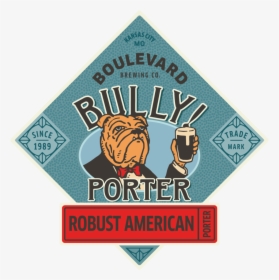 Blvd Logo Bully Porter - Bully Dog Beer, HD Png Download, Free Download
