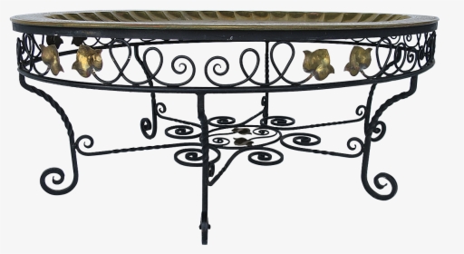 Viyet Wrought Iron Vintage Cocktail Table - Coffee Table, HD Png Download, Free Download