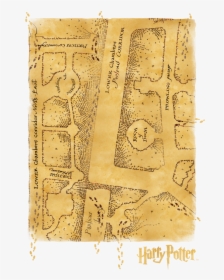 Harry Potter Marauders Map, HD Png Download, Free Download