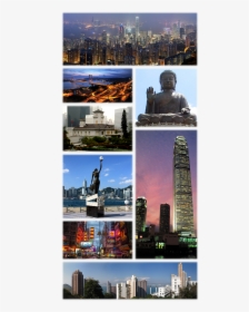 Te-collage Hong Kong - Hong Kong Photo Collage, HD Png Download, Free Download
