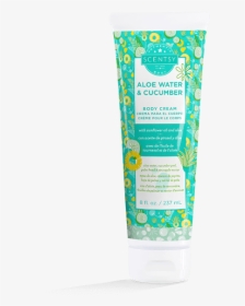 Aloe Water & Cucumber Body Cream Image - Aloe Water And Cucumber Scentsy Body Lotion, HD Png Download, Free Download
