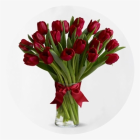 Transparent Arreglos Florales Png - Red Tulips In A Vase, Png Download, Free Download