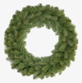 Green,wreath,christmas Decoration,leaf,oregon Family,colorado - Венок Хвойный, HD Png Download, Free Download