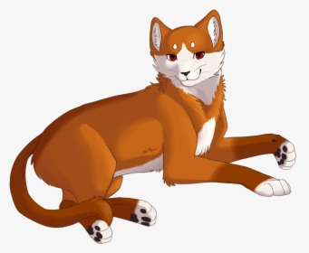 Warrior Cats Laying Down, HD Png Download, Free Download