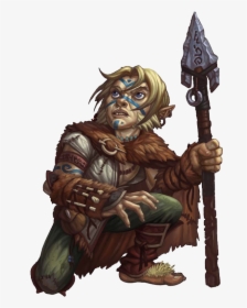 Male Halfling Ghostwise Druid, HD Png Download, Free Download