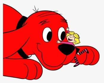 Clifford, El Gran Perro Rojo Para Colorear - Clifford The Big Red Dog And Emily Elizabeth, HD Png Download, Free Download