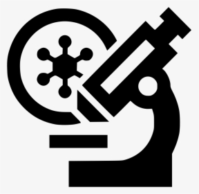 Microscope With Virus - Microscope, HD Png Download, Free Download