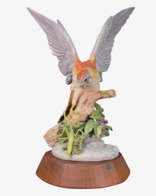 Rare Cybis Red Tailed Hawk With Praying Mantis - Figurine, HD Png Download, Free Download