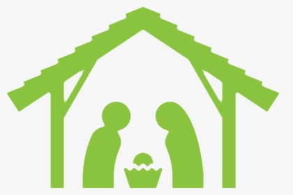 Nativity Scene Icon Png , Transparent Cartoons - Nativity Icon Black And White, Png Download, Free Download