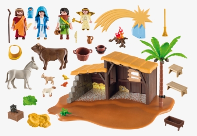Transparent Nativity Scene Clipart - Playmobil 5588, HD Png Download, Free Download