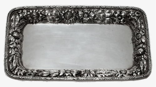 Early 1900s Bigelow Kennard & Co Small Floral Sterling - Platter, HD Png Download, Free Download