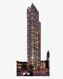 Transparent Futuristic City Png - Grand Tower Frankfurt, Png Download, Free Download