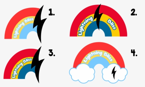 Lightning Clipart Bold , Transparent Cartoons - Circle, HD Png Download, Free Download