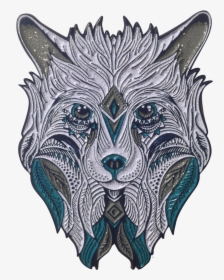 Image Of Sacred Wolf Pin - Illustration, HD Png Download, Free Download