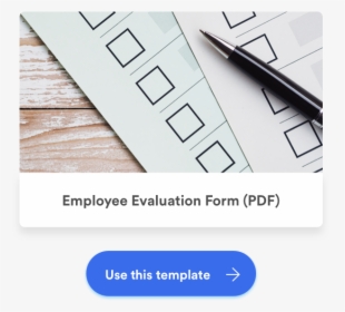 Employee Evaluation Form -pdf - Plywood, HD Png Download, Free Download