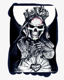 #santa Muerte - Santa Muerte Chicano, HD Png Download, Free Download