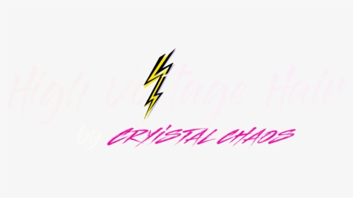 High Voltage Hair By Crystal Casey - Calligraphy, HD Png Download, Free Download