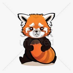 Red Panda Png - Cartoon Red Panda Easy, Transparent Png, Free Download