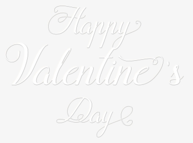 100 Pcs Custom Paper Tags Thank You Tags , Png Download - Happy Valentines Day Png Black, Transparent Png, Free Download