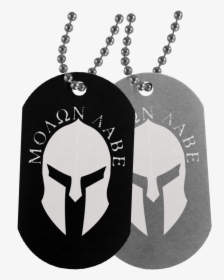 Molon Labe Dog Tag, HD Png Download, Free Download