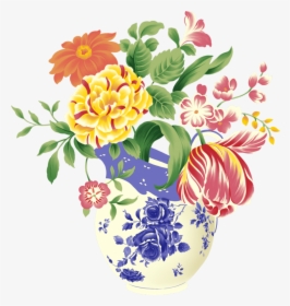 Vase Png Image - Vaso Com Flores Aquarela Png, Transparent Png, Free Download