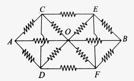 Find The Equivalent Resistance Between A And B, HD Png Download, Free Download