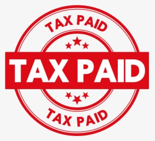 Round Tax Paid Stamp Psd - Taxation Without Representation Sign, HD Png Download, Free Download
