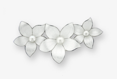Nicole Barr Designs Sterling Silver Stephanotis Choker-white - Jasmine, HD Png Download, Free Download