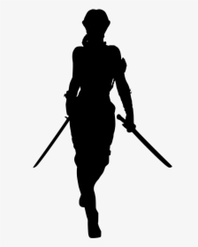 World Amazone Weapon Beauty Pride Figure Fight Woman - Female Fight Poses Silhouette, HD Png Download, Free Download