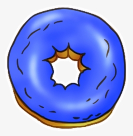 Blue/pink Donut - Circle, HD Png Download, Free Download