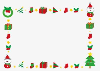 Christmas Creativity Cartoon - Transparent Christmas Border Png, Png Download, Free Download