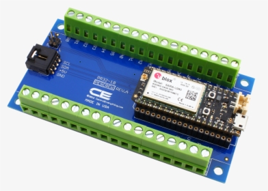 Screw Terminal Breakout Board For Particle Electron - Esp8266 Screw Terminal, HD Png Download, Free Download