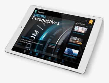 Cognizant"s App Displayed On A Tablet - Tablet Computer, HD Png Download, Free Download