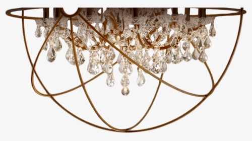 Flourish Atlanta - Gold Modern Chandelier Transparent Background, HD Png Download, Free Download