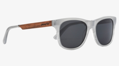 White Fog Wooden Sunglasses, HD Png Download, Free Download