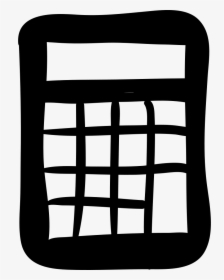 Calculator Hand Drawn Tool Svg Png Icon Free Download, Transparent Png, Free Download