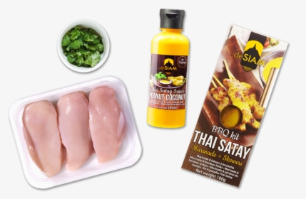 Desiam Thai Satay Chicken Bbq Cooking Set 100gms , - Natural Foods, HD Png Download, Free Download