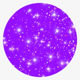 #purple #glitter #confetti #darkpurple #circle #purplecircle - Circle, HD Png Download, Free Download