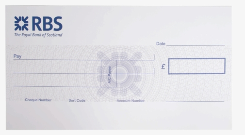Rbsr14015 Rbs 354 - Rbs Cheques, HD Png Download, Free Download